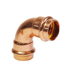 Copper Press Elbow 90 deg No.12 Gas
