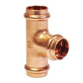 15mm Copper Press Equal Tee - High Temp
