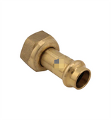 Copper Press Adaptor Union Tapered Seat No.62 Water