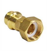Copper Press No.2 Flat Seat Loose Nut Adaptor Water