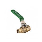 15mm Copper Press Water Ball Valve CU x FI Lever Handle Watermark Approved