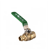 Copper Press Water Ball Valve CU x CU Lever Handle Watermark Approved