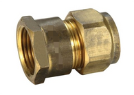 15mm x 15mm Compression Union Copper Olive Brass FI x C