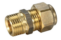 15mm x 15mm Compression Union Copper Olive Brass MI x C