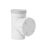 100mm DWV Inspection Opening PVC M/F