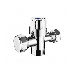 Dual Isolation Stop 15mm/20mm Chrome Plated Modular