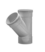 DWV Y Junction PVC F/F