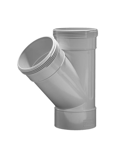 DWV Y Junction PVC F/F