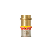 WaterPEX Leak Detection Crimp to Copper Press Water Adaptor