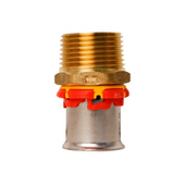 Water & Gas PEX Leak Detection Crimp MI Adaptor