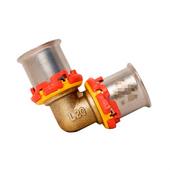 Water & Gas PEX Leak Detection Crimp Elbow