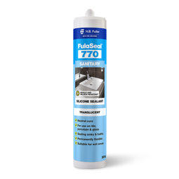 FulaSeal 770 Sanitary Silicone Sealant 300ml - Translucent (Copy) (Copy)